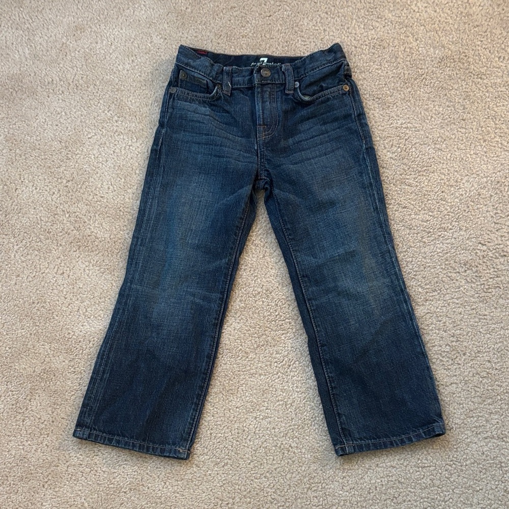 7 For All Mankind Kids Dark Blue Jeans
